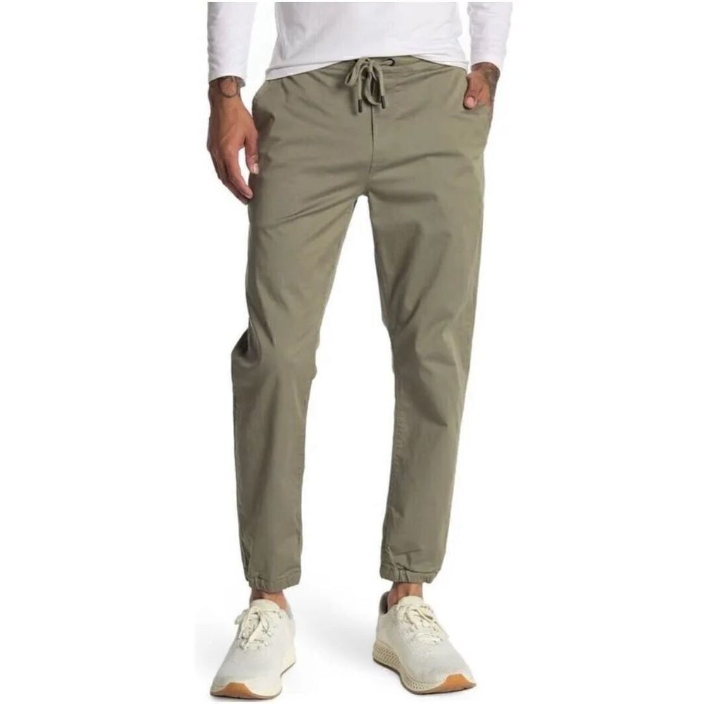 NWT - Blank NYC Men's Let It Go Jogger Pants - Olive Green MSRP $98